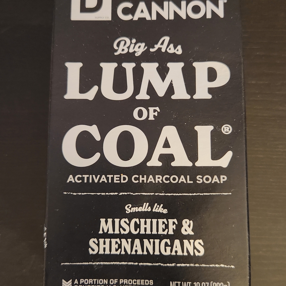 Duke Cannon Black Activated Charcoal Soap